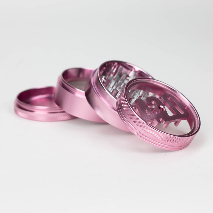 Z2.5" aluminum grinder 4 layers with 420 design [GA11] Regular Grinder 777 Smoke