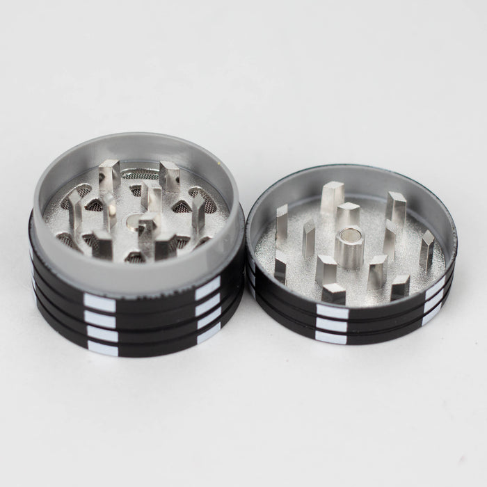 1.5" Casino Chips Metal Grinder 3 Layers Box of 12 [GZ371] Display 777 Smoke