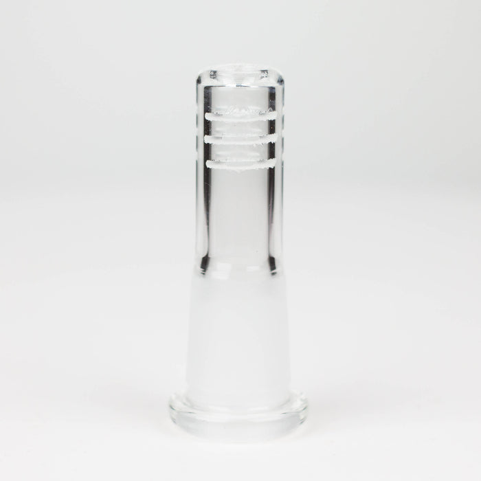 Glass Slitted Glass Diffuser Downstem Pack of 3