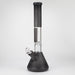 NG | 18 inch 7mm Sandblasted Metallic Beaker [L732] Glass Bong High-End Brands Glass C