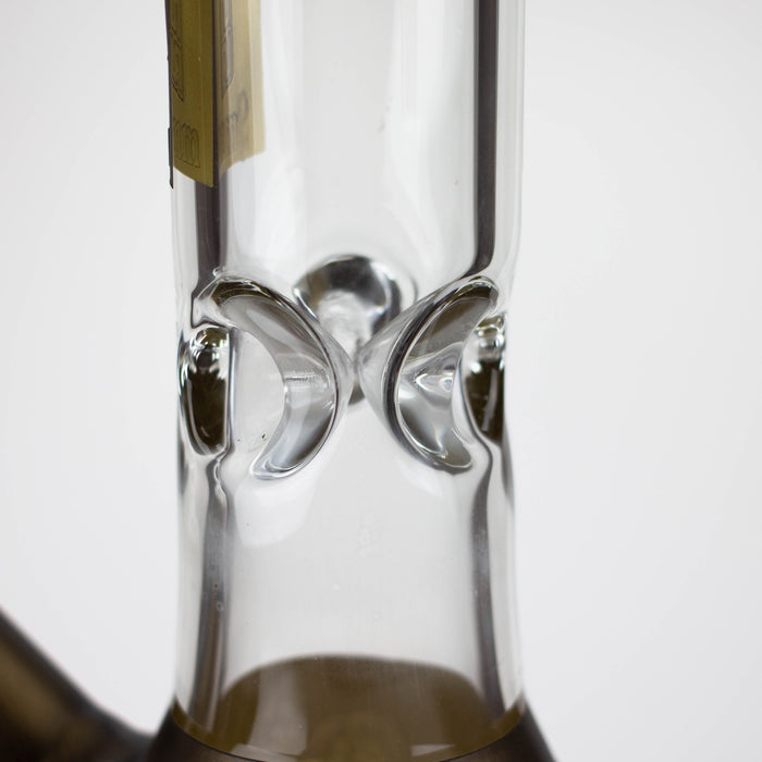 NG | 18 inch 7mm Sandblasted Metallic Beaker [L732] Glass Bong High-End Brands Glass