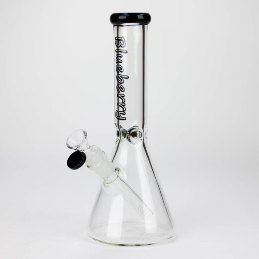 Blueberry | 11 inch Mini Beaker Bong [L708] Bongs High-End Brands Glass BLACK