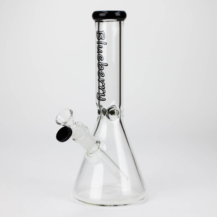 Blueberry | 11 inch Mini Beaker Bong [L708] Glass Bong High-End Brands Glass BLACK