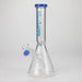 Blueberry | 11 inch Mini Beaker Bong [L708] Glass Bong High-End Brands Glass JADE BLUE