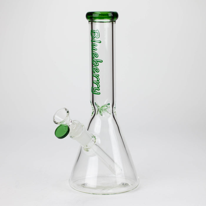 Blueberry | 11 inch Mini Beaker Bong [L708] Glass Bong High-End Brands Glass GREEN
