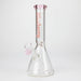 Blueberry | 11 inch Mini Beaker Bong [L708] Glass Bong High-End Brands Glass PINK