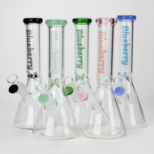 Blueberry | 11 inch Mini Beaker Bong [L708] Bongs High-End Brands Glass