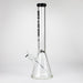 NG | 18 inch 7mm Beaker [GX006A-7] Glass Bong High-End Brands Glass BLACK