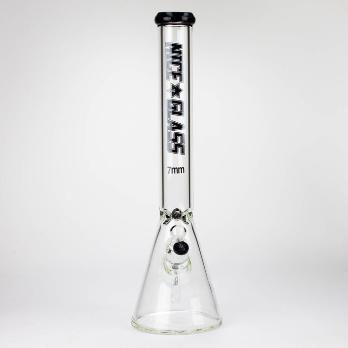 NG | 18 inch 7mm Beaker [GX006A-7] Glass Bong High-End Brands Glass