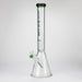 NG | 18 inch 7mm Beaker [GX006A-7] Glass Bong High-End Brands Glass GREEN