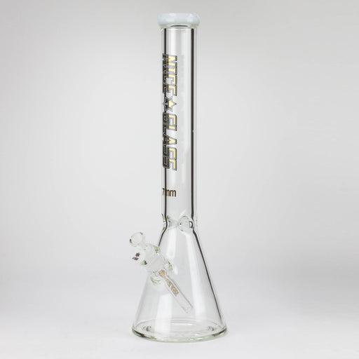 NG | 18 inch 7mm Beaker [GX006A-7] Bongs High-End Brands Glass WHITE
