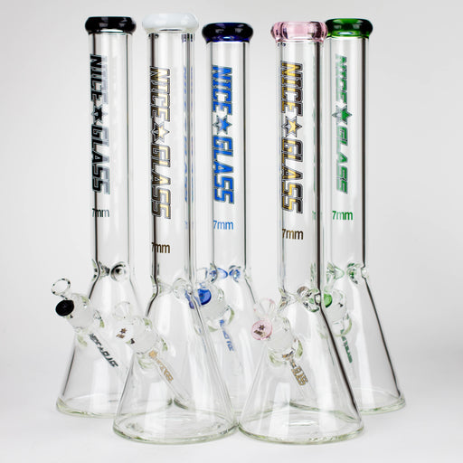 NG | 18 inch 7mm Beaker [GX006A-7] Bongs High-End Brands Glass