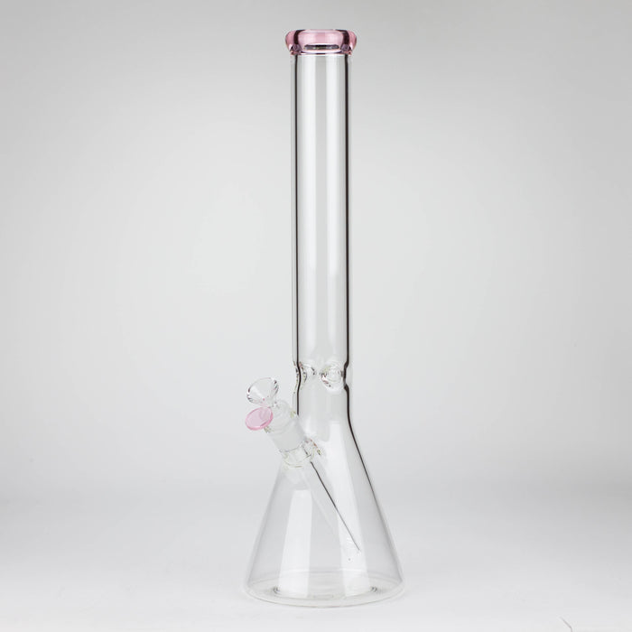 18 inch No Logo Beaker [BTBK18] Glass Bong ONE Pink