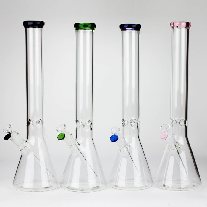 18 inch No Logo Beaker [BTBK18] Glass Bong ONE