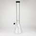 18 inch No Logo Beaker [BTBK18] Glass Bong ONE Black