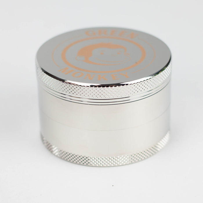 Green Monkey | Capuchin Grinder - 63MM Regular Grinder Cannatron Silver