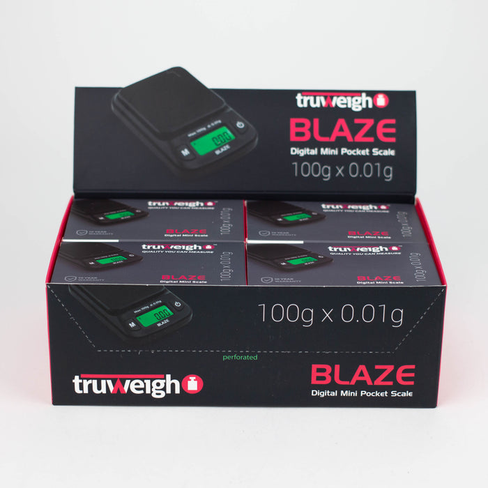 Truweigh | Blaze Scale - 100g x 0.01g - Box of 12 Scale Cannatron