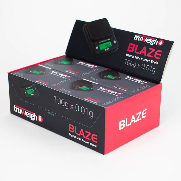 Truweigh | Blaze Scale - 100g x 0.01g - Box of 12 Scale Cannatron