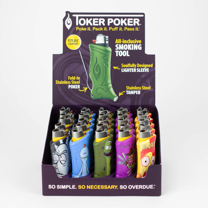 Toker Poker | Bic lighter edition Display of 25
