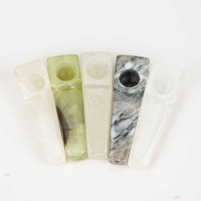 3" Onyx stone Pipe Pack of 5 [LMO]