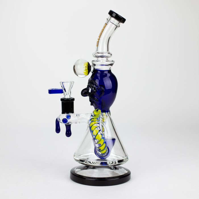preemo | 11 inch Spiked Goblin Gobs Bubbler [P089] Glass Bong preemo
