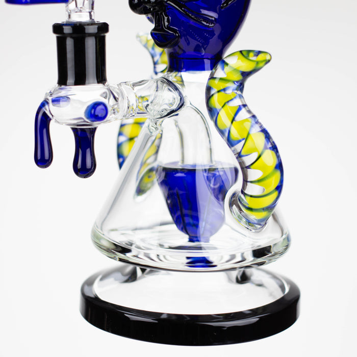 preemo | 11 inch Spiked Goblin Gobs Bubbler [P089] Glass Bong preemo