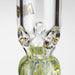 NG | 18.5 inch Sandblasted Filigree Beaker [S397] Glass Bong High-End Brands Glass