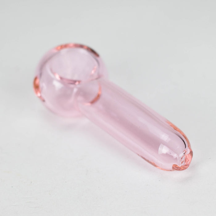 4" Pink Premium Glass Pipe Box of 12 Glass Pipe 777 Smoke