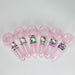 4" Pink Premium Glass Pipe Box of 12 Glass Pipe 777 Smoke Kitty