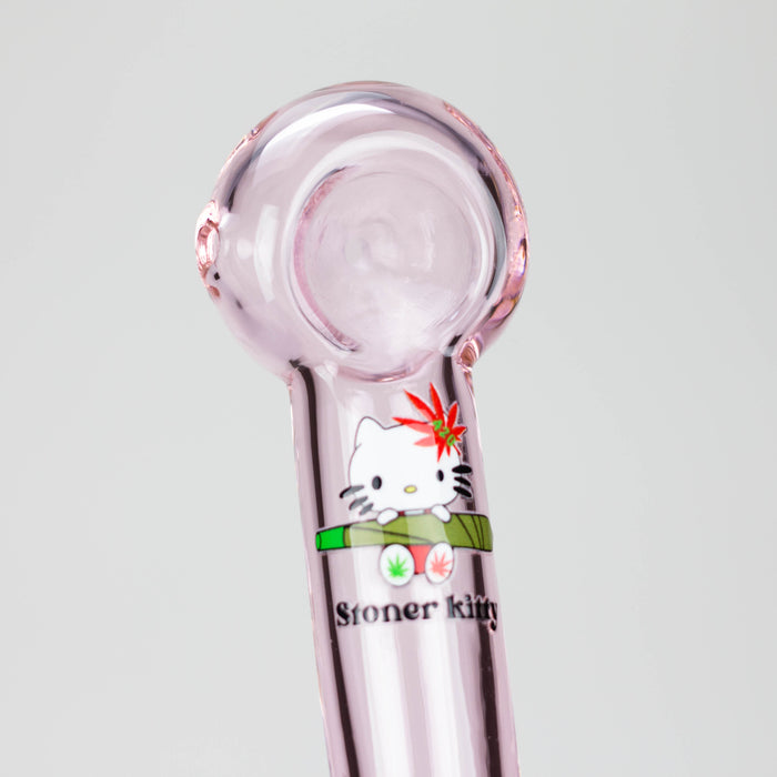 4" Pink Premium Glass Pipe Box of 12 Glass Pipe 777 Smoke