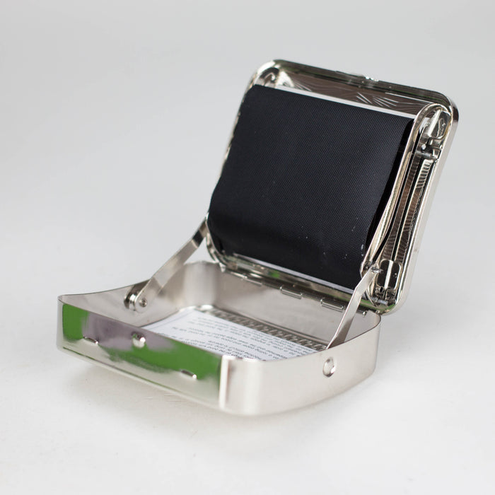 Rose Skull | 70mm Box-Type Automatic Rolling machine Box of 12 Roller 777 Smoke