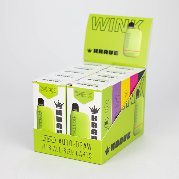 KRAVE | Wink 900mAh 510 battery Box of 10
