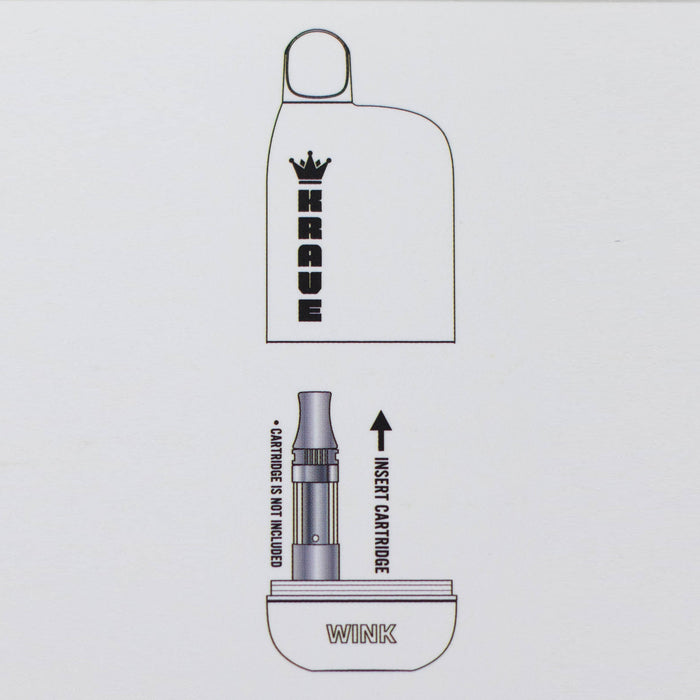 KRAVE | Wink 900mAh 510 battery Box of 10 510 Battery Buddyz Wholesale