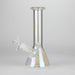 8" Electroplated Beaker Glass bong Glass Bong Super Supplys Inc