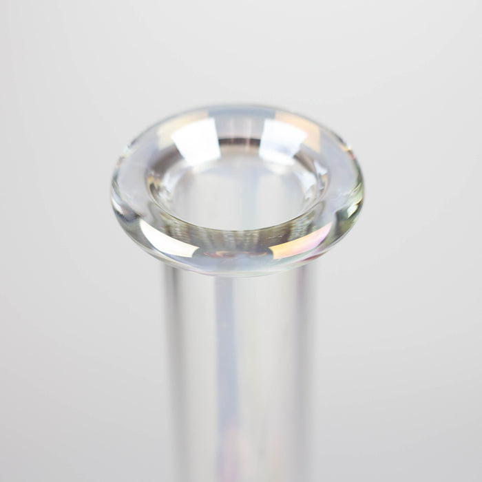 8" Electroplated Beaker Glass bong Glass Bong Super Supplys Inc