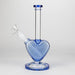 Z10" Glass Heart Bong - Valentia's day limit Edition Glass Bong 777 Smoke Blue