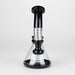 Z7" 2-in-1 Color accented Rig with perc (Banger and Bowl Included) Glass Rig 777 Smoke