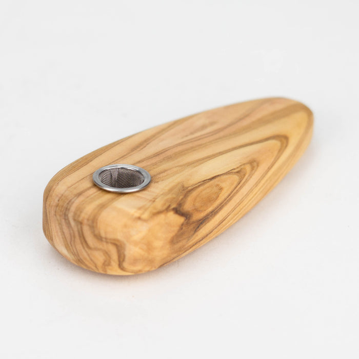 VOW | Olive Wood Simple Pipe/Smoker's Gift
