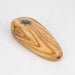 VOW | Olive Wood Simple Pipe/Smoker's Gift Wooden Hand Pipe Variety Olive Wood