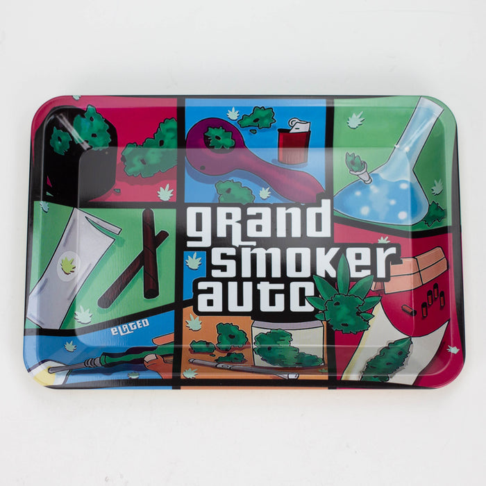 Metal Tray Small Tray 777 Smoke TS14