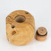 VOW | Olive Wood Big Apple Dugout/Smoker's Gift Wooden Pipe Variety Olive Wood