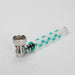 3.5" Glass mini pipe Box of 24 [P01] Glass Pipe 777 Smoke