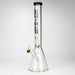NG | 18 inch 7mm Beaker [GX006A-7] Glass Bong High-End Brands Glass AMBER