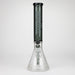 Castle Glassworks | 16" Wolf Etched Beaker Glass Bong Castle Glassworks