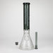 Castle Glassworks | 16" Wolf Etched Beaker Glass Bong Castle Glassworks