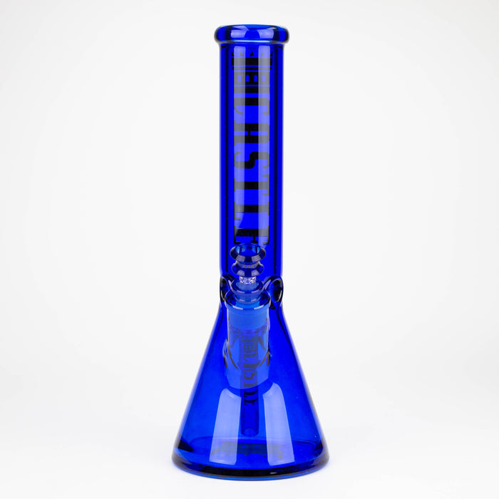 Castle Glassworks | 14" Electroplated Beaker [C-004] Glass Bong Castle Glassworks