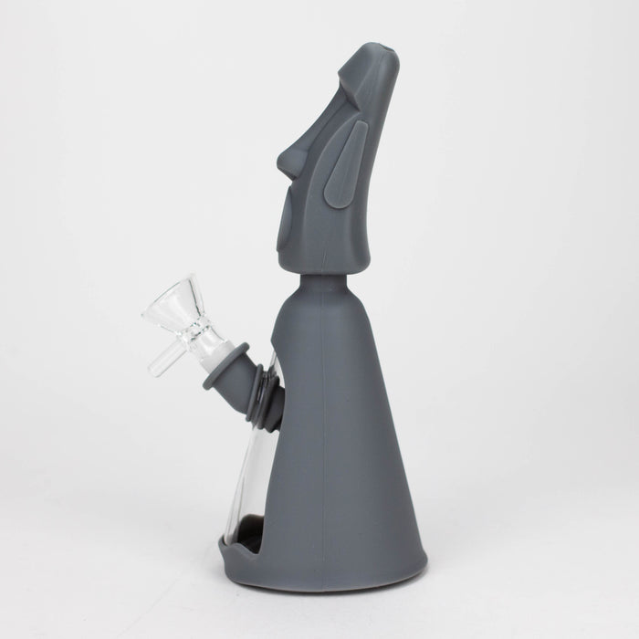8" Resurrected stone statue water pipe [H262] Resin · Silicone · Plastic Bong YHS Smoke