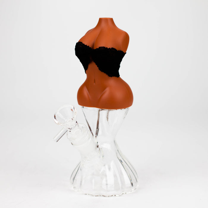 8" Glamourous water pipe [H331]-Assorted Resin · Silicone · Plastic Bong YHS Smoke