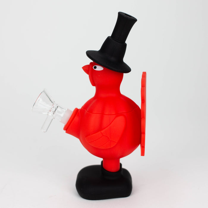 7" Turkey water pipe-Assorted [H248] Resin · Silicone · Plastic Bong YHS Smoke