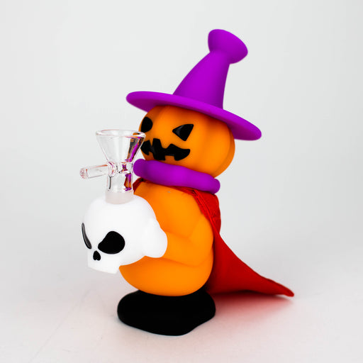 6" Wizard water pipe-Assorted [H246] Resin · Silicone · Plastic Bong YHS Smoke